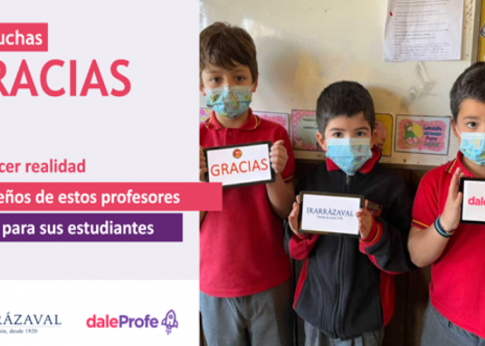 Uniendo fuerzas por la Educación en Chile: DaleProfe y Fundación Irarrázaval